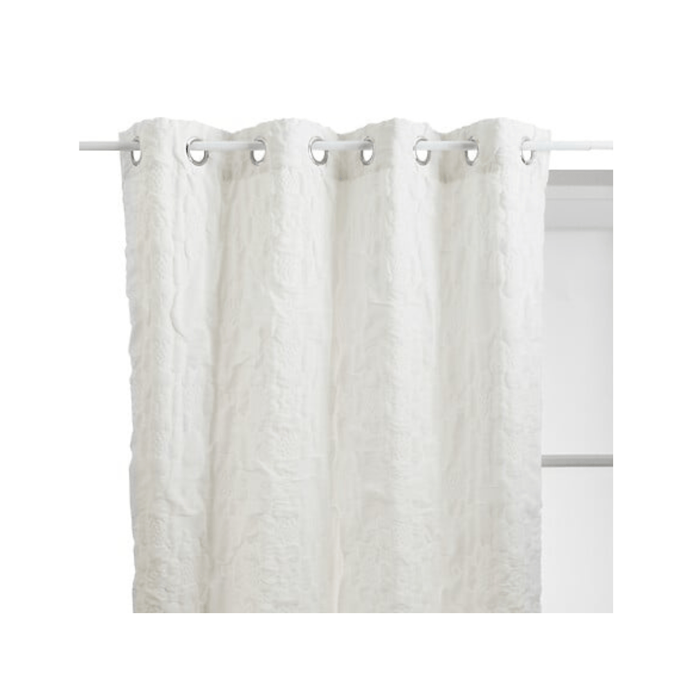Alpha 55 Rideau Iris 135 x 260 cm Quilt Blanc