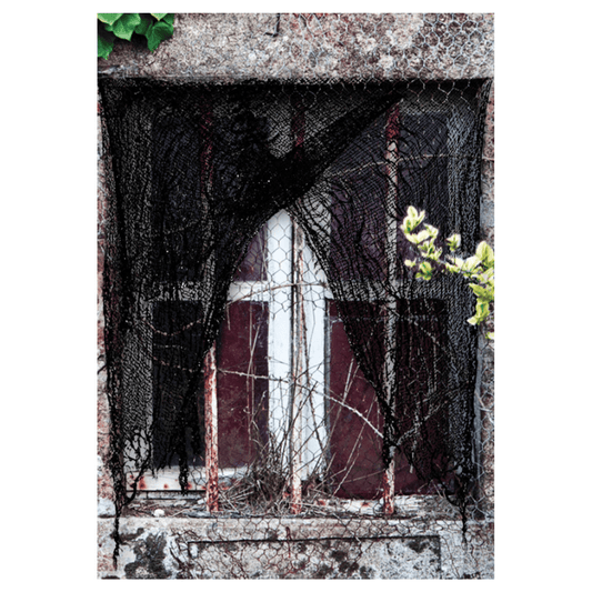 Alpha 55 Rideau Lambeaux Noir 75 x 220 cm – Décoration Halloween