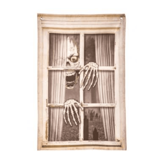 Alpha 55 Rideau Squelette 90 x 60 cm – Décoration Halloween