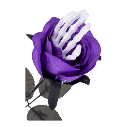 Alpha 55 Rose avec Main Squelette 40 cm – Décoration Halloween