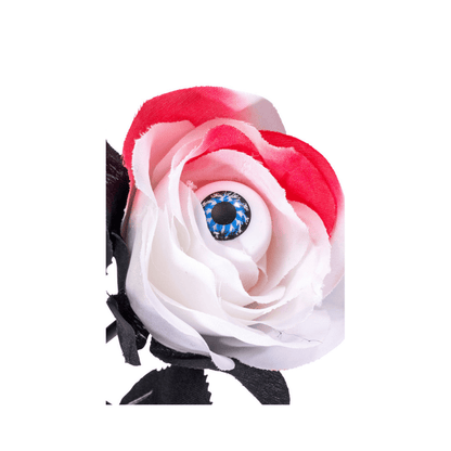 Alpha 55 Rose avec Œil 35 cm – Décoration Halloween