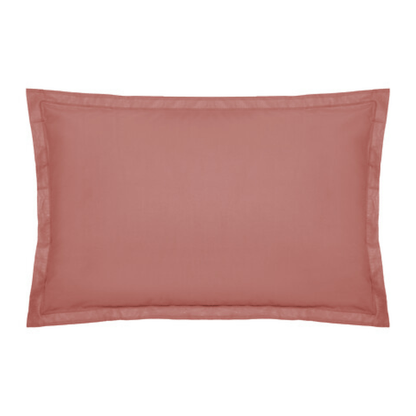 Alpha 55 Rose Blush Taie d’Oreiller en Coton Douce et Confortable