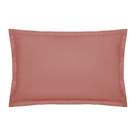Alpha 55 Rose Blush Taie d’Oreiller en Coton Douce et Confortable