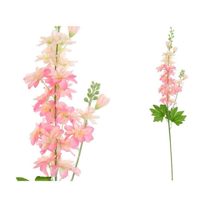 Alpha 55 Rose clair Branche de delphinium artificielle