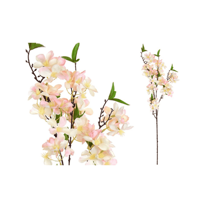 Alpha 55 Rose-ivoire Tige décorative amande pour composition florale