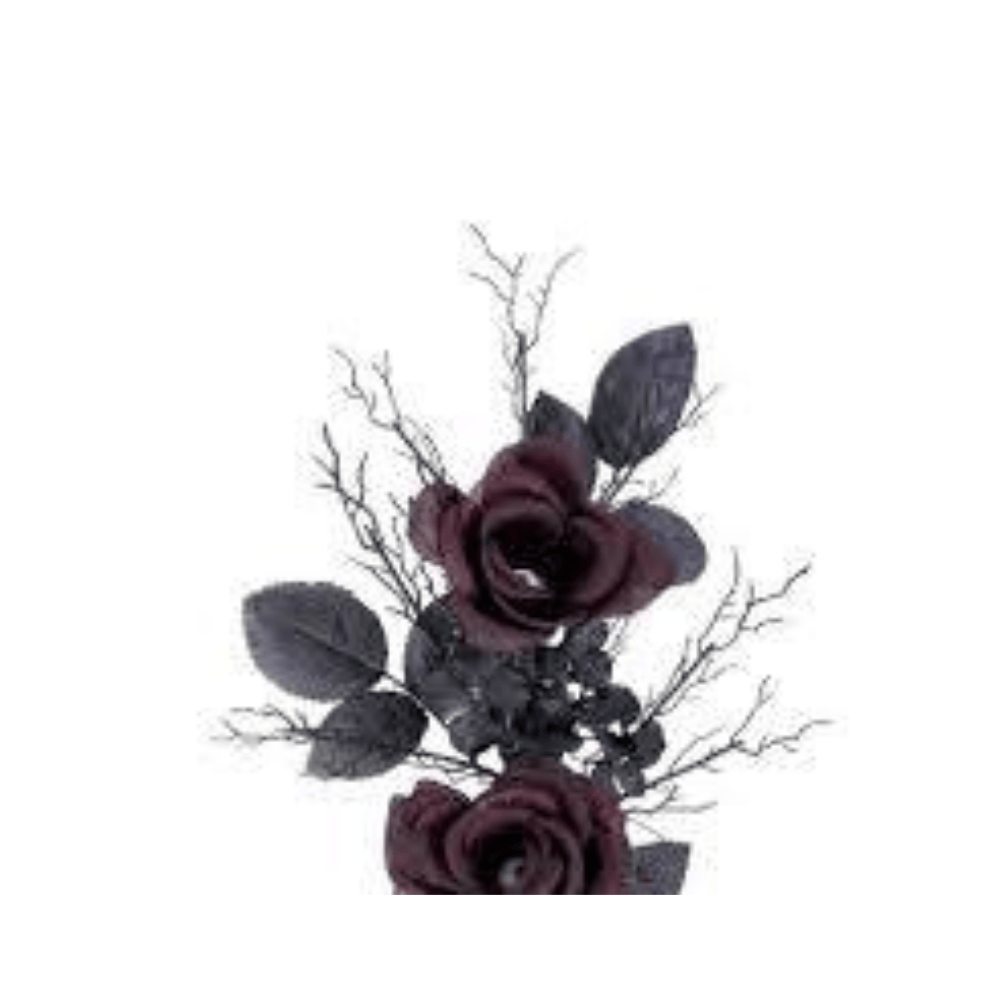 Alpha 55 Rose Œil 40 cm Bordeaux Décoration Halloween