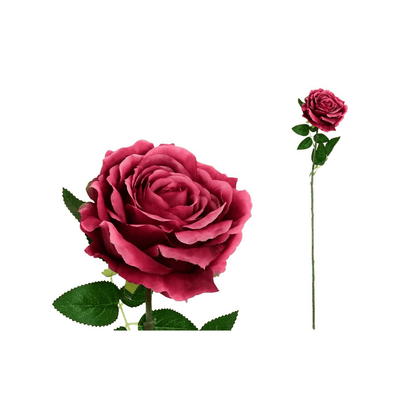 Alpha 55 Rose Tige rose décorative élégante