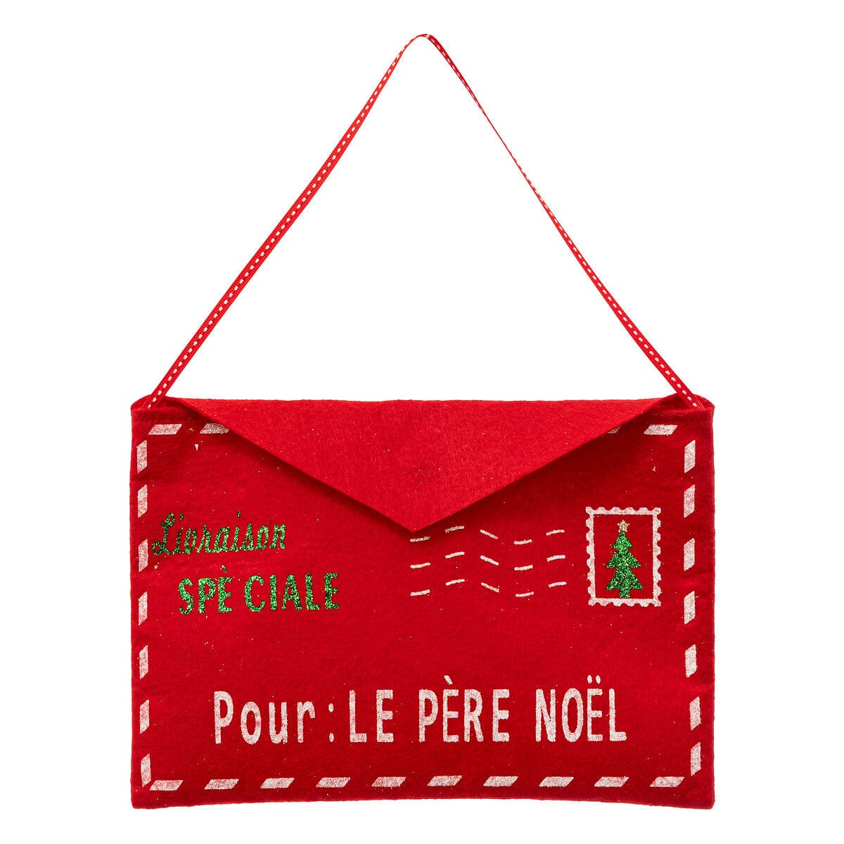 Alpha 55 Rouge Enveloppe en feutrine de Noël