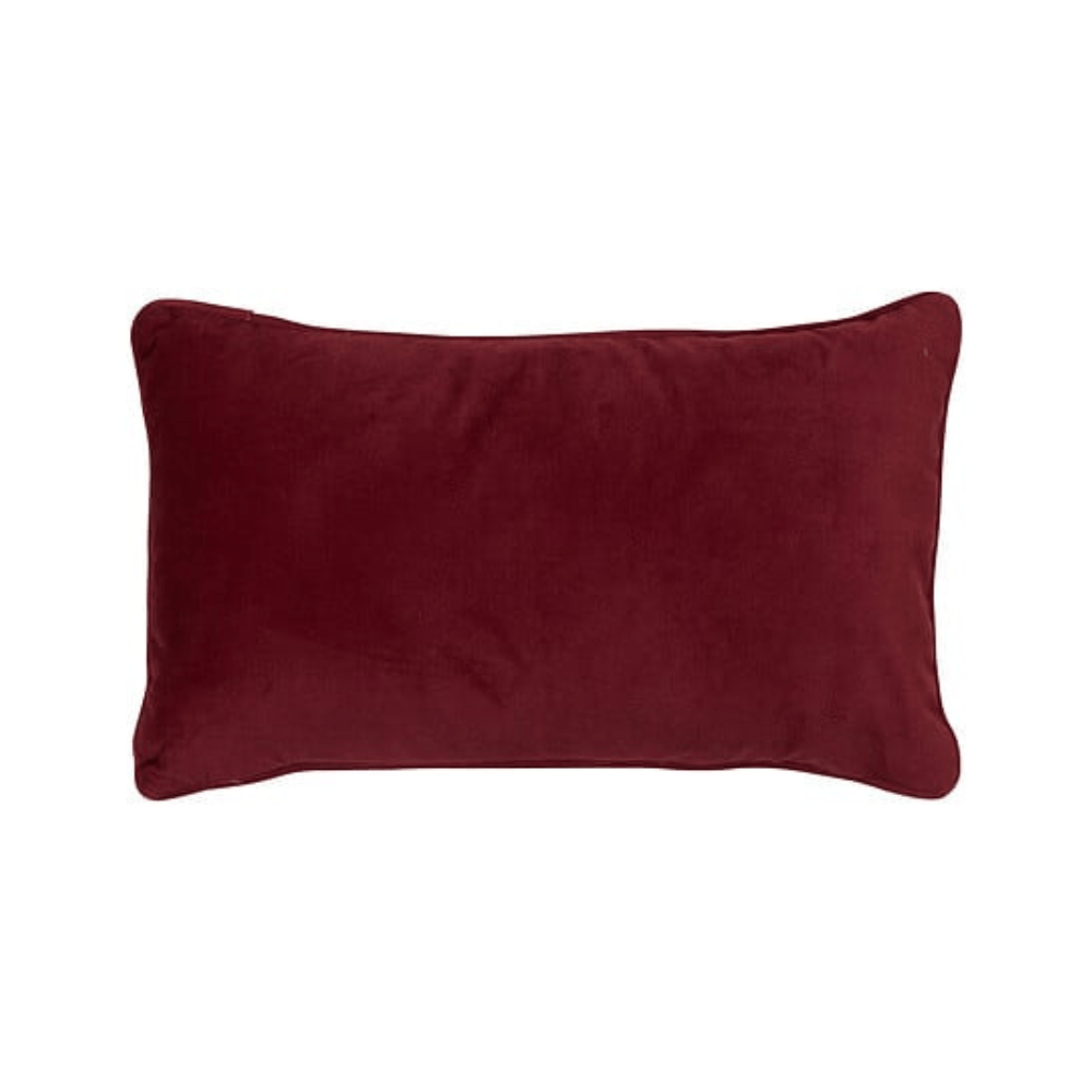 Alpha 55 Rouge Grenat Coussin Lilou Confortable et Élégant