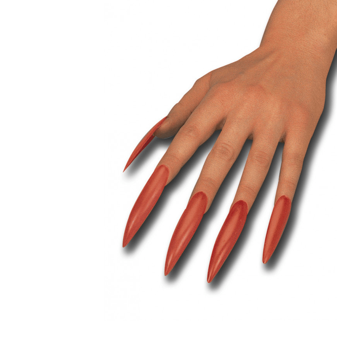 Alpha 55 Rouge Halloween accessoires, faux-ongles 6 cm