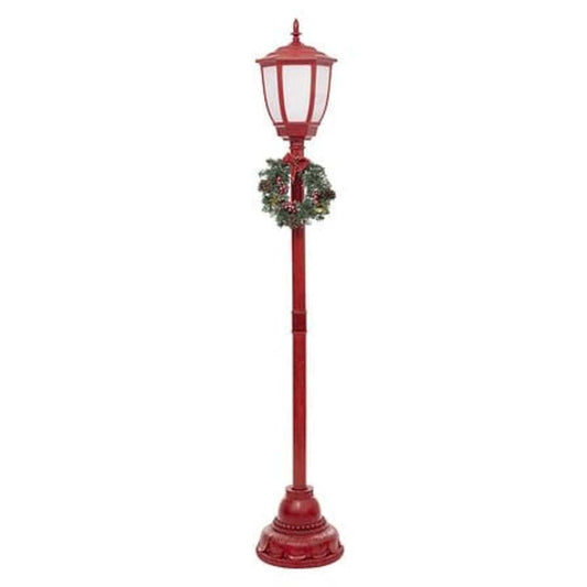 Alpha 55 Rouge Lanterne lumineuse rouge 74 LED – Décoration de Noël