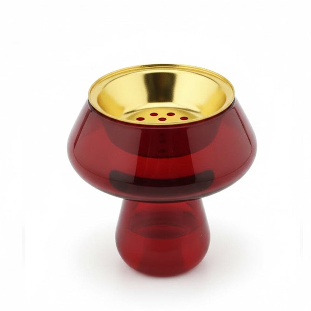 Alpha 55 Rouge Mbikhra Champignon Design – Encensier Élégant