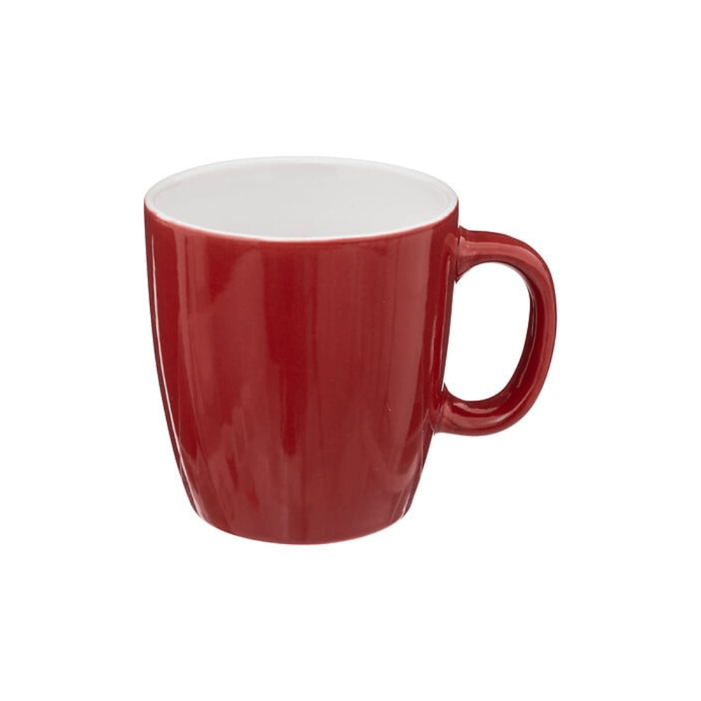 Alpha 55 Rouge Mug Colorama 18cl design coloré compact