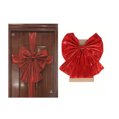 Alpha 55 Rouge Nœud de porte – Décoration de Noël élégante et festive