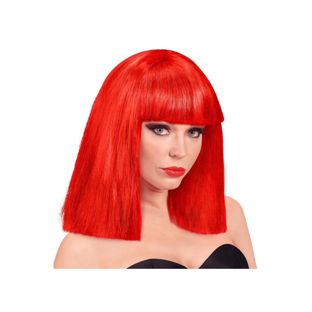 Alpha 55 Rouge Perruque de Showgirl – Look glamour et festif Alpha55
