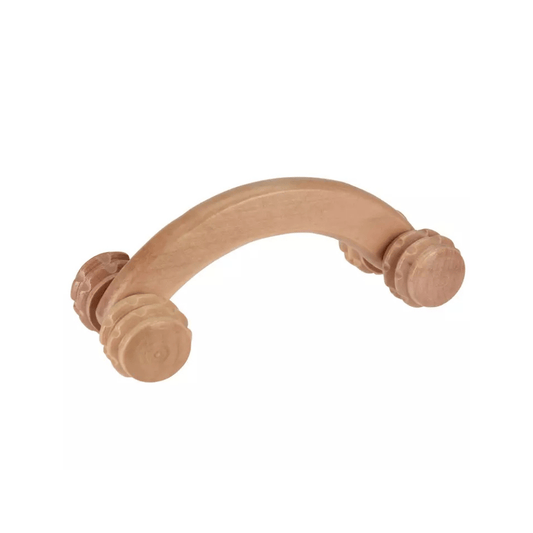 Alpha 55 Rouleau de Massage en Bois avec 4 Roues