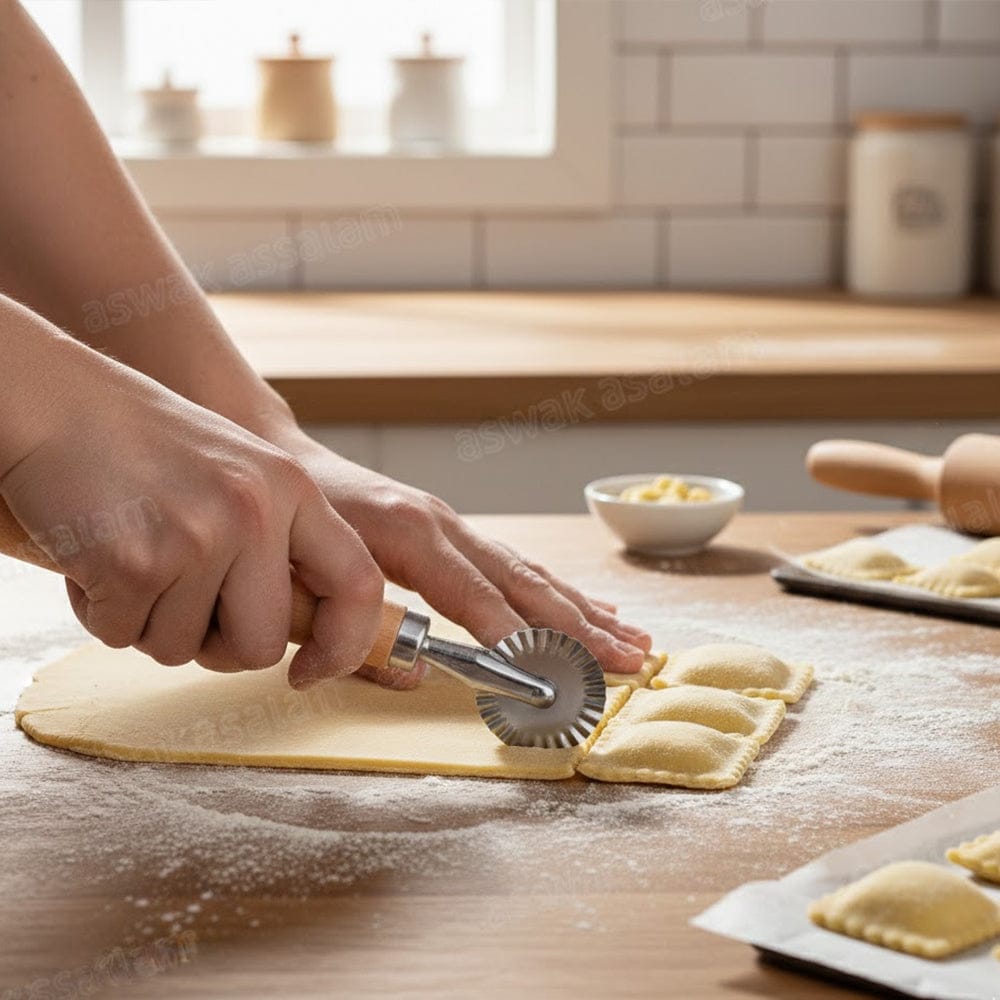 Alpha 55 Roulette en Inox Premium – Découpe Précise