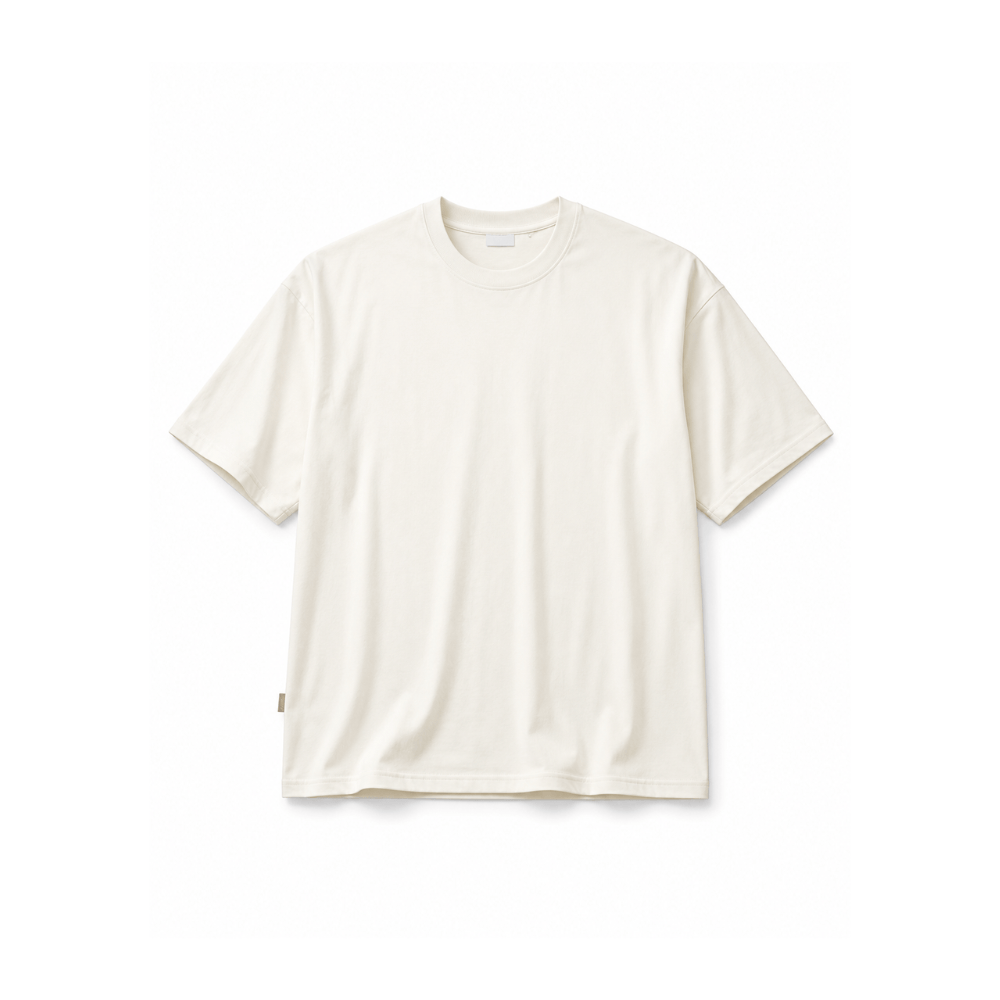 Alpha 55 S / Abricot Tee-Shirt en Coton - Confort & Style Décontracté