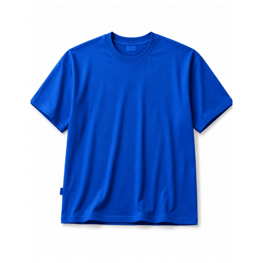 Alpha 55 S / Bleu Tee-Shirt en Coton - Confort & Style Décontracté