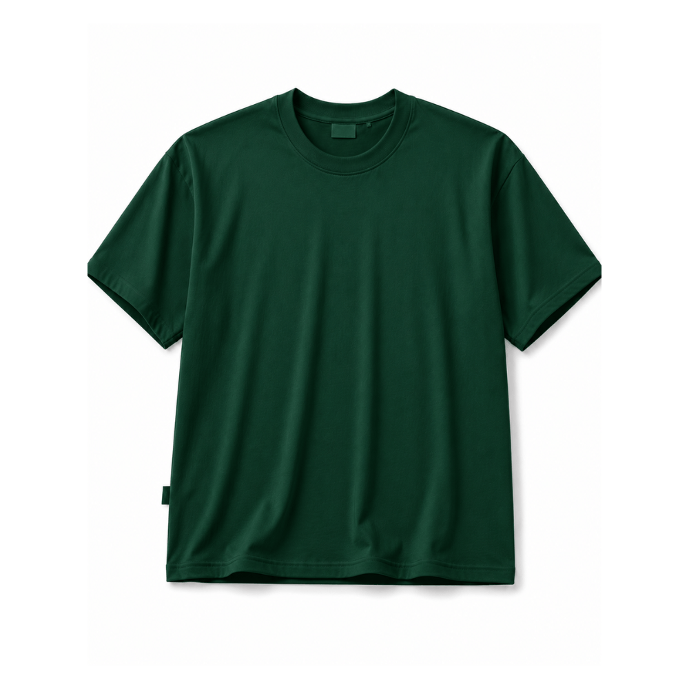 Alpha 55 S / Vert Tee-Shirt en Coton - Confort & Style Décontracté