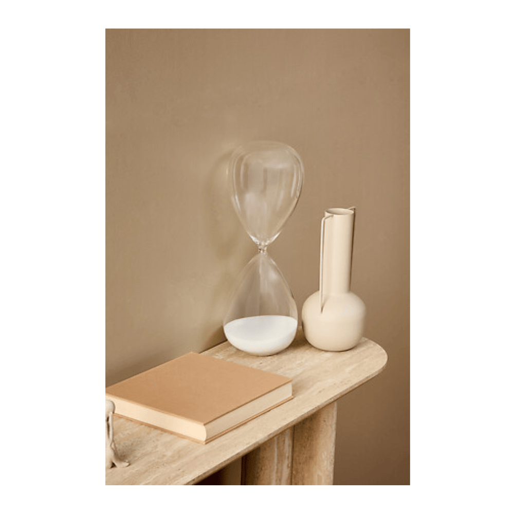 Alpha 55 Sablier Mani en verre – Déco élégante et apaisante