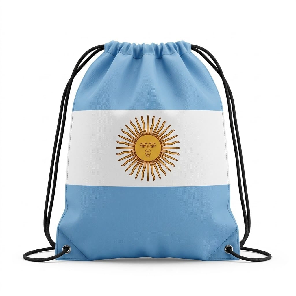 Alpha 55 Sac à Cordons Argentine Supporter
