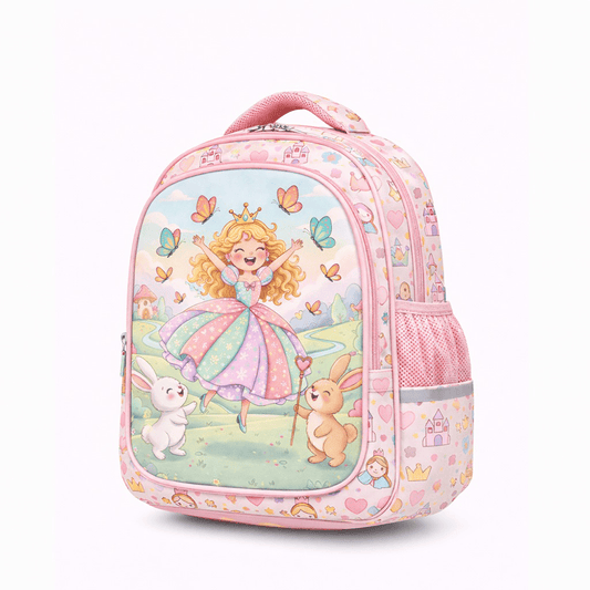 Sac à Dos 12" 2 Compartiments Motif 3D — Alpha 55 Maroc