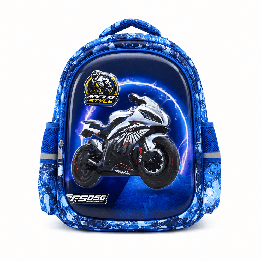 Alpha 55 Sac à Dos 14" 3 Compartiments Motif 3D
