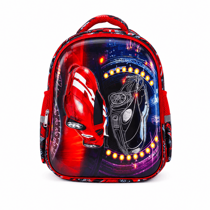 Alpha 55 Sac à Dos 14" 3 Compartiments Motif 3D
