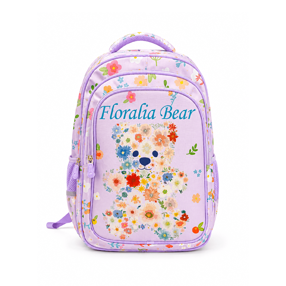Alpha 55 Sac à Dos 16" Motif Floral Bear