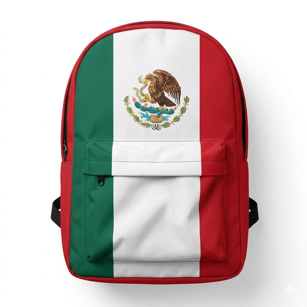 Alpha 55 Sac à Dos Borne Mexique Style Supporter