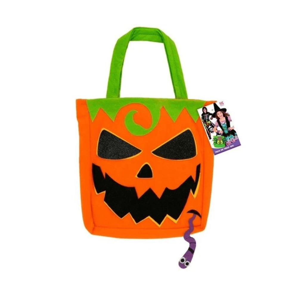 Alpha 55 Sac Citrouille 3D en Feutre – Halloween