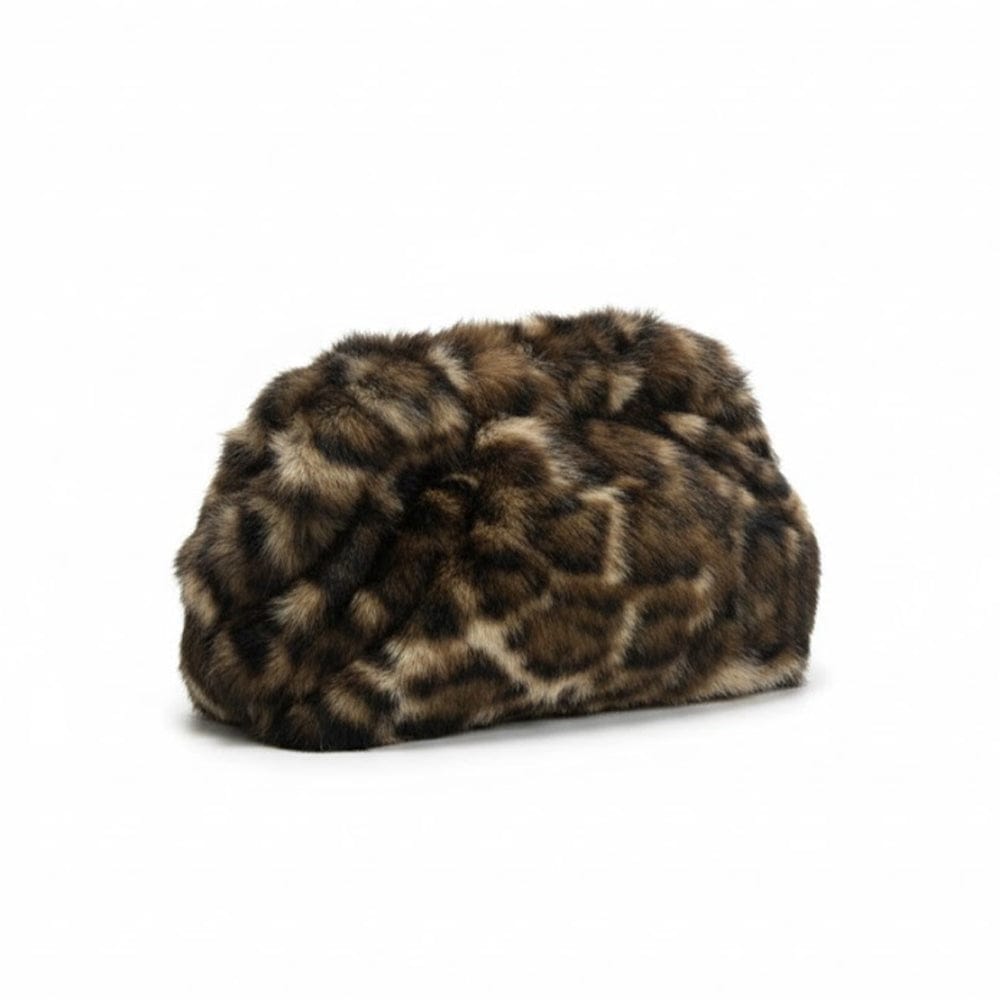 Alpha 55 Sac en Fourrure Léopard – Chic Sauvage