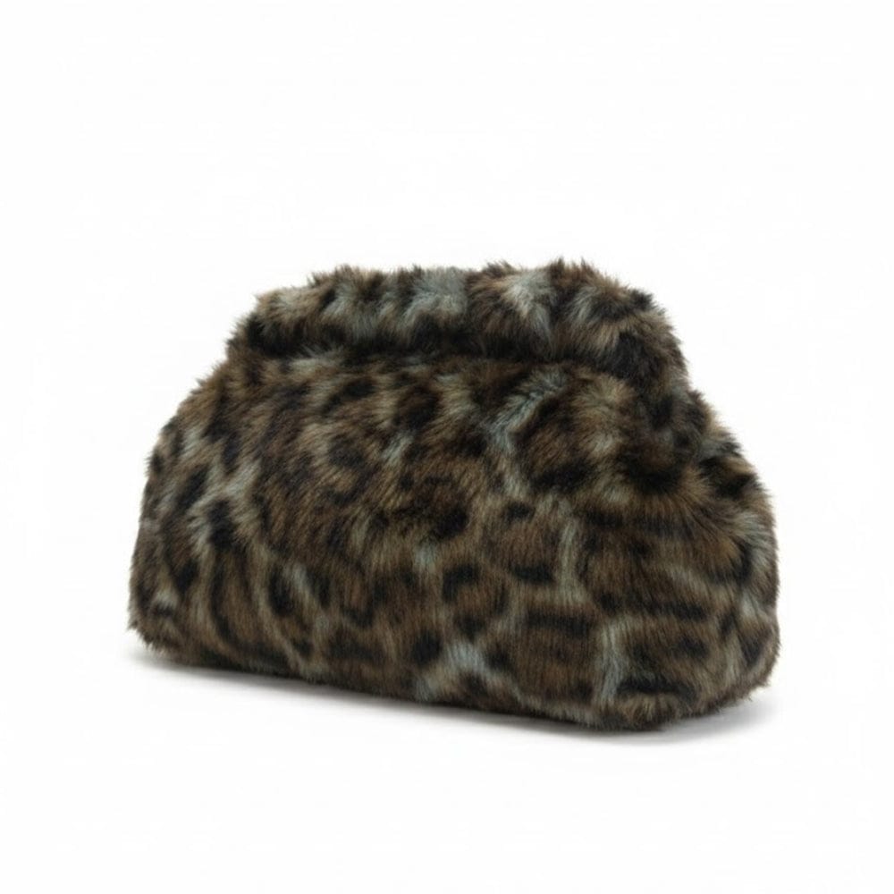 Alpha 55 Sac en Fourrure Léopard – Chic Sauvage