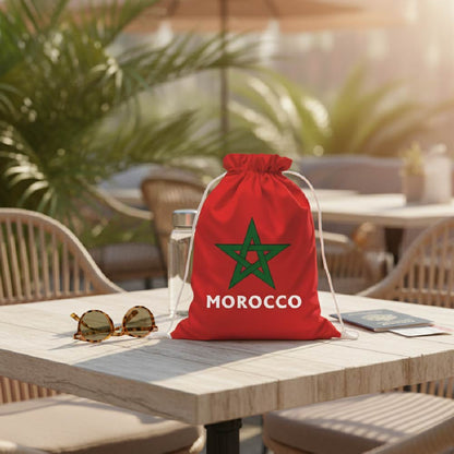 Alpha 55 Sac Maroc à Cordons Rouge – Style Supporter