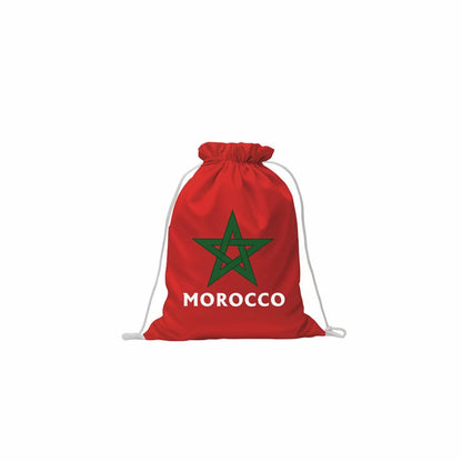 Alpha 55 Sac Maroc à Cordons Rouge – Style Supporter