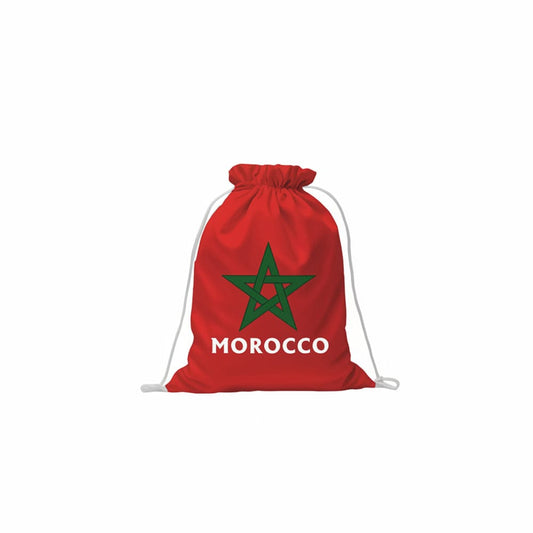 Alpha 55 Sac Maroc à Cordons Rouge – Style Supporter