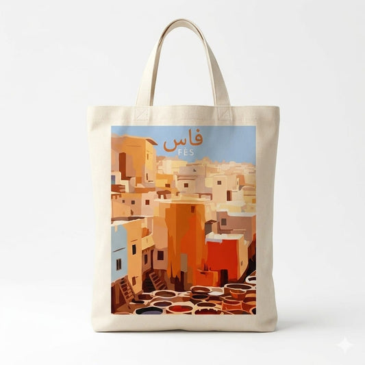 Alpha 55 Sac Tote-Bag Ville Fès Tendance