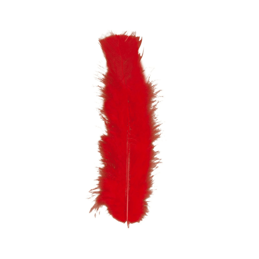 Alpha 55 Sachet de 50 Plumes Rouges 10 cm – Décoration