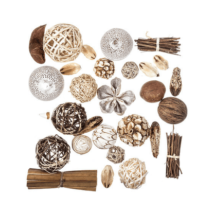 Alpha 55 Sachet de Boules Naturelles Déco Ropi XL