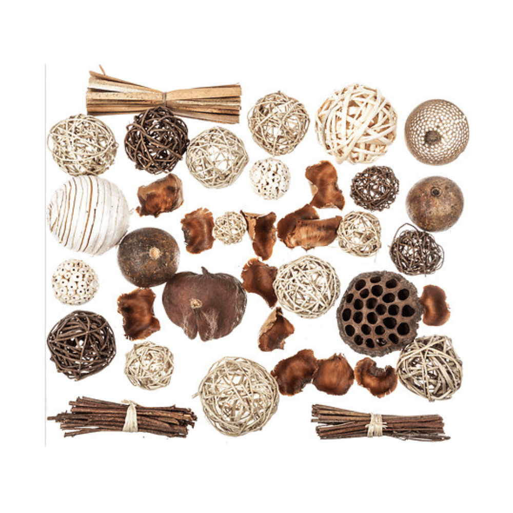 Alpha 55 Sachet de Boules Naturelles Déco Ropi XL