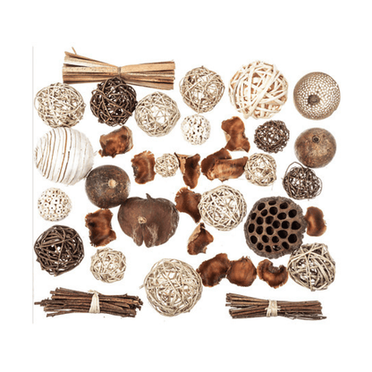Alpha 55 Sachet de Boules Naturelles Déco Ropi XL