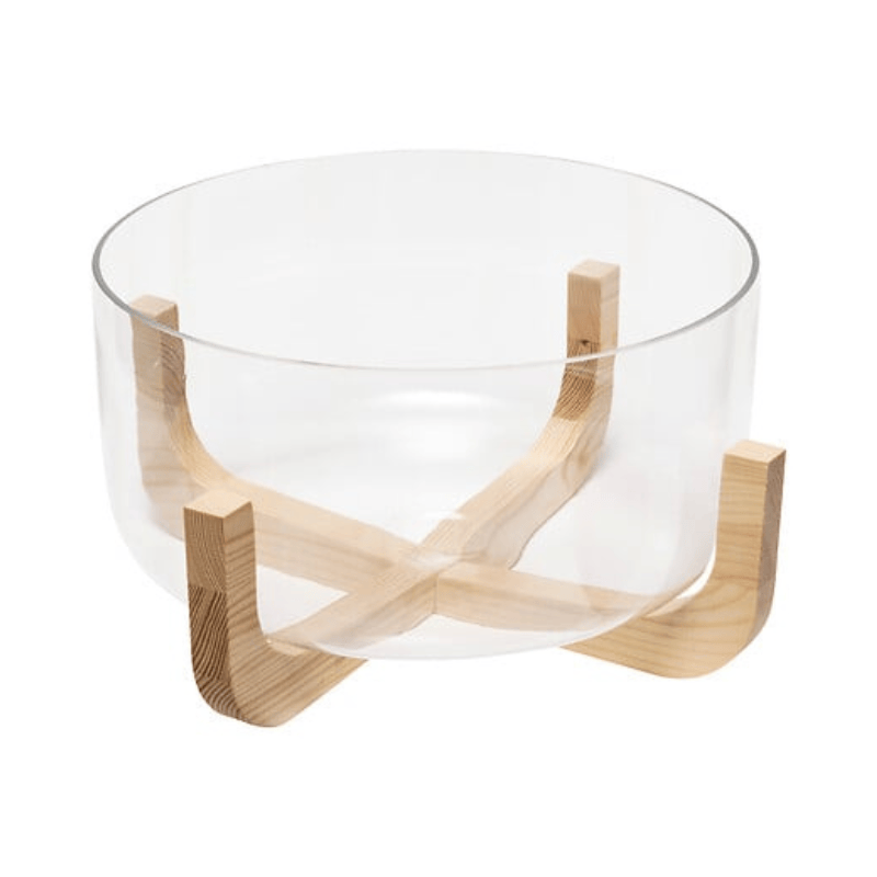 Alpha 55 Saladier avec Support Arha en Bois