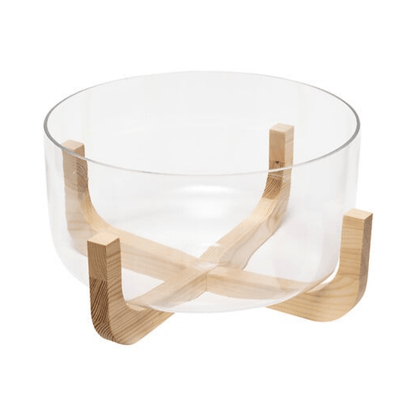 Alpha 55 Saladier avec Support Arha en Bois