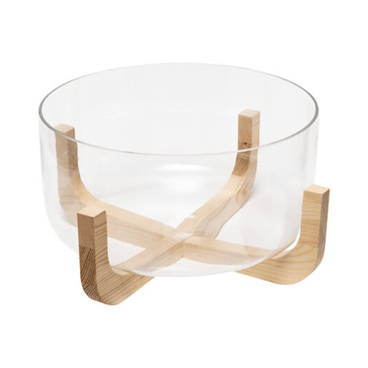 Alpha 55 Saladier avec Support Arha en Bois
