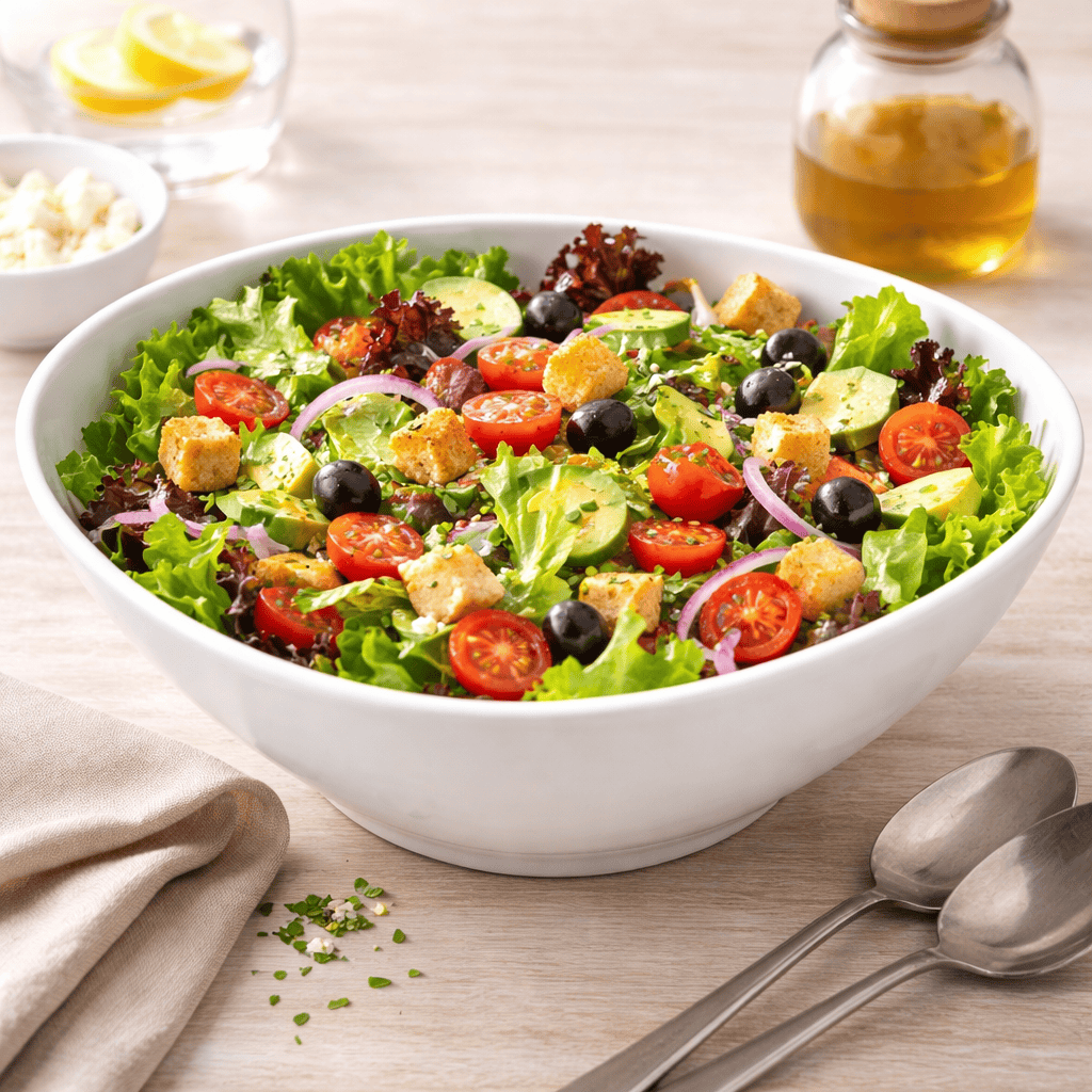 Alpha 55 Saladier ovale – Service élégant et pratique