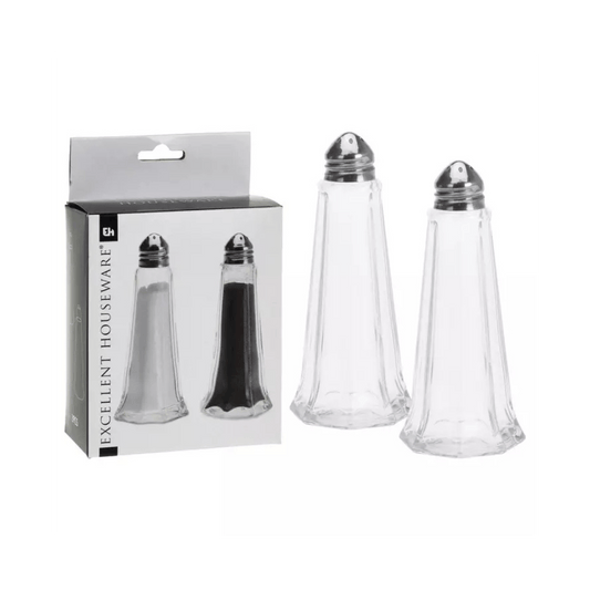 Alpha 55 Salière & poivrier en verre – Pratiques & élégants