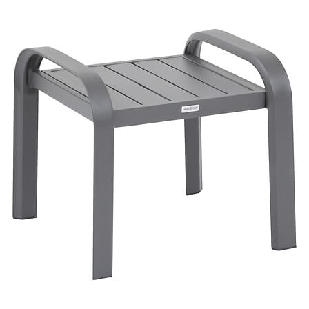 Alpha 55 Salon de jardin en aluminium Elyn 2 places Gris graphite