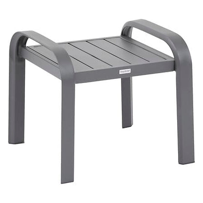 Alpha 55 Salon de jardin en aluminium Elyn 2 places Gris graphite