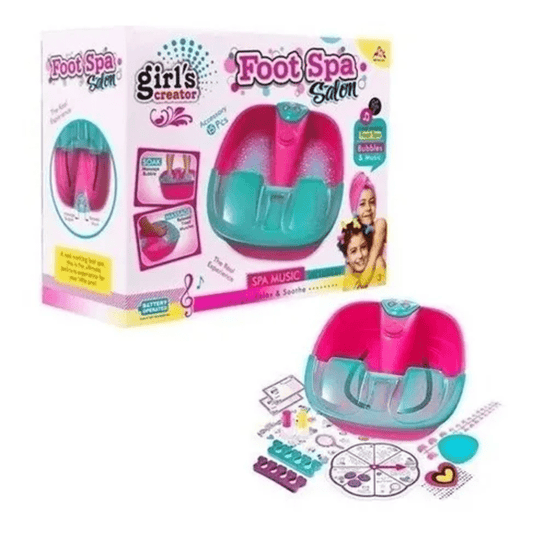 Alpha 55 Salon de pédicure pour enfant avec accessoires